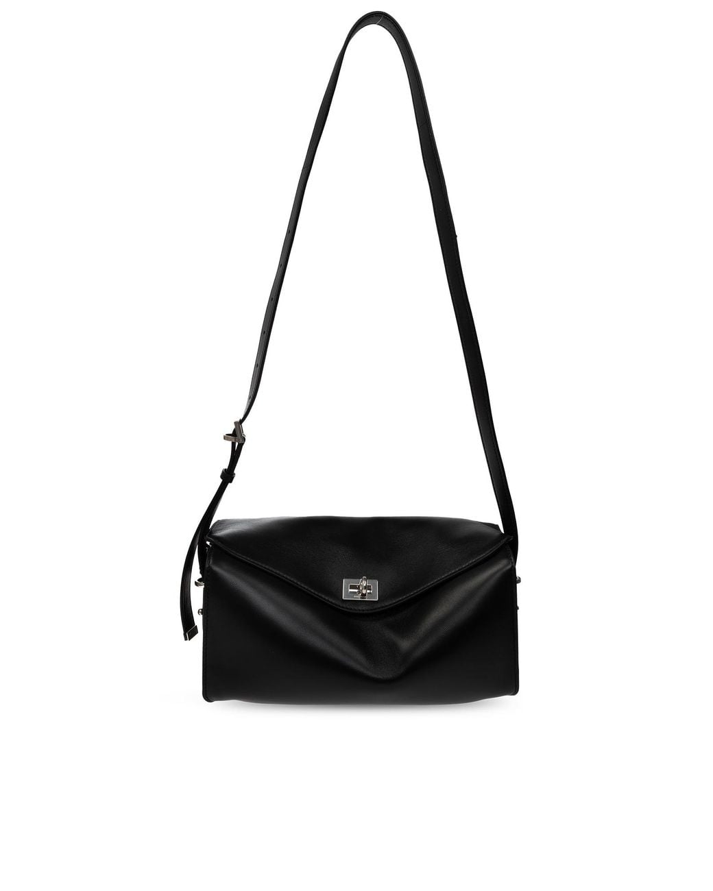Balenciaga Black 'Le 7 Medium' Shoulder Bag