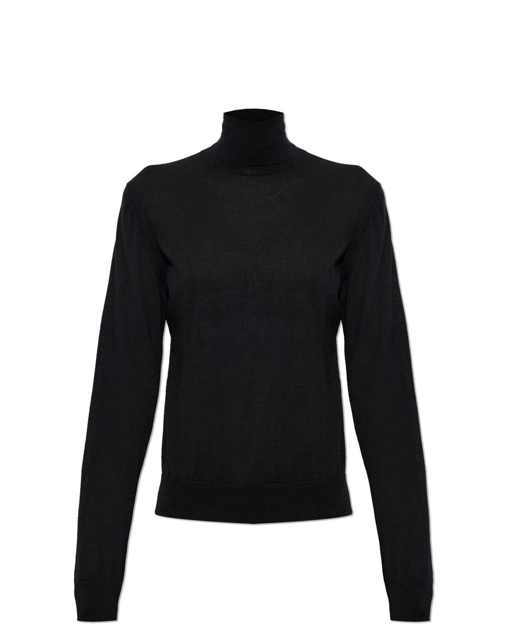 Dolce & Gabbana Black Cashmere Turtleneck