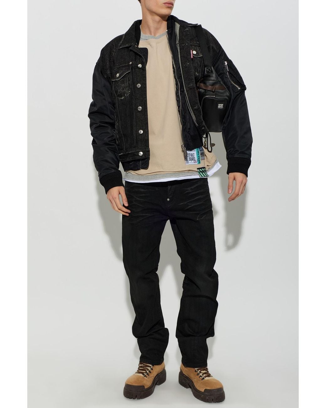 DSquared² Black '642' Jeans for men