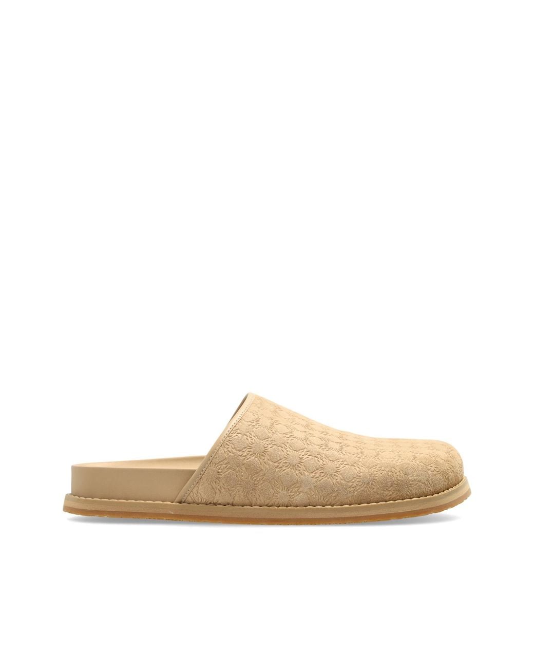 Amiri White Suede Mules 'Ma Clog' for men
