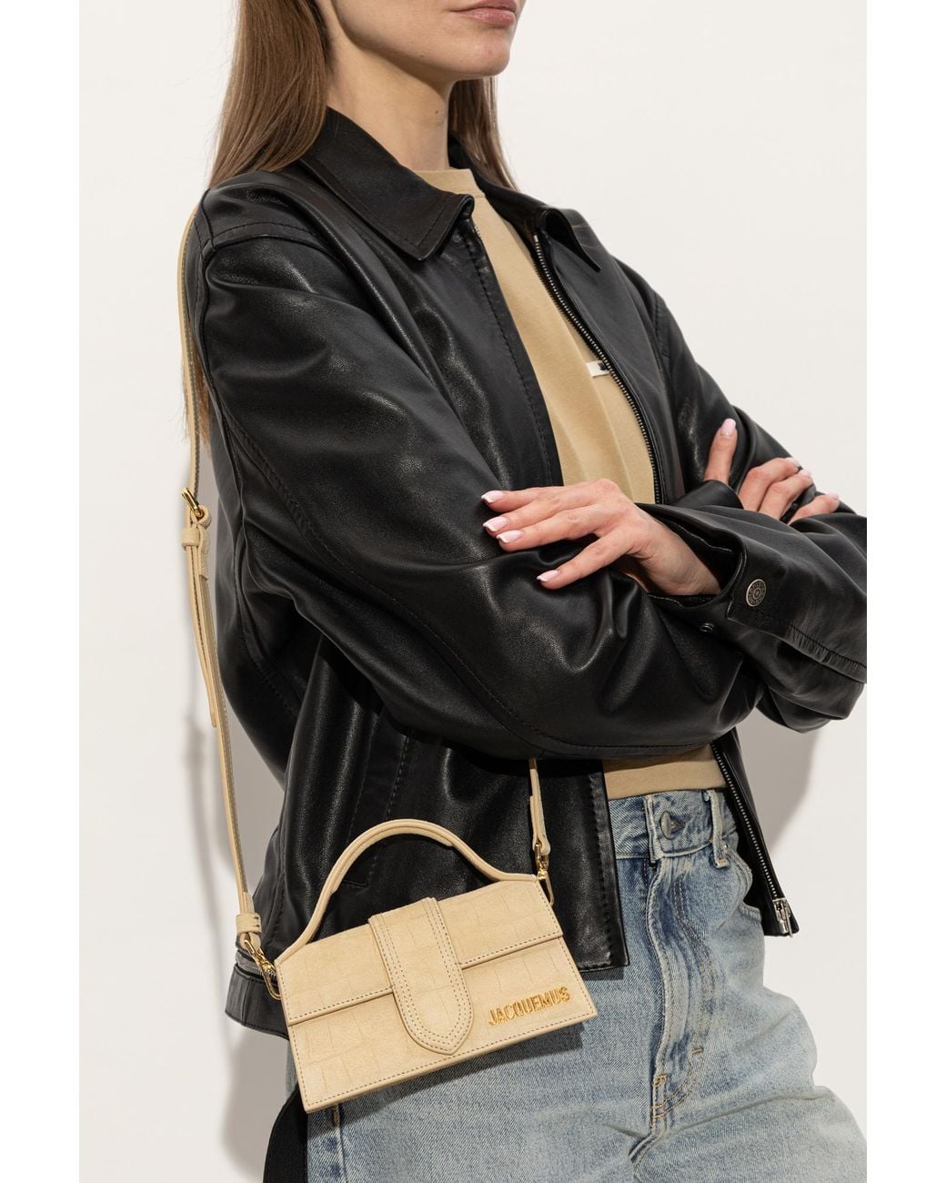 Jacquemus Natural Handbag 'Le Bambino'