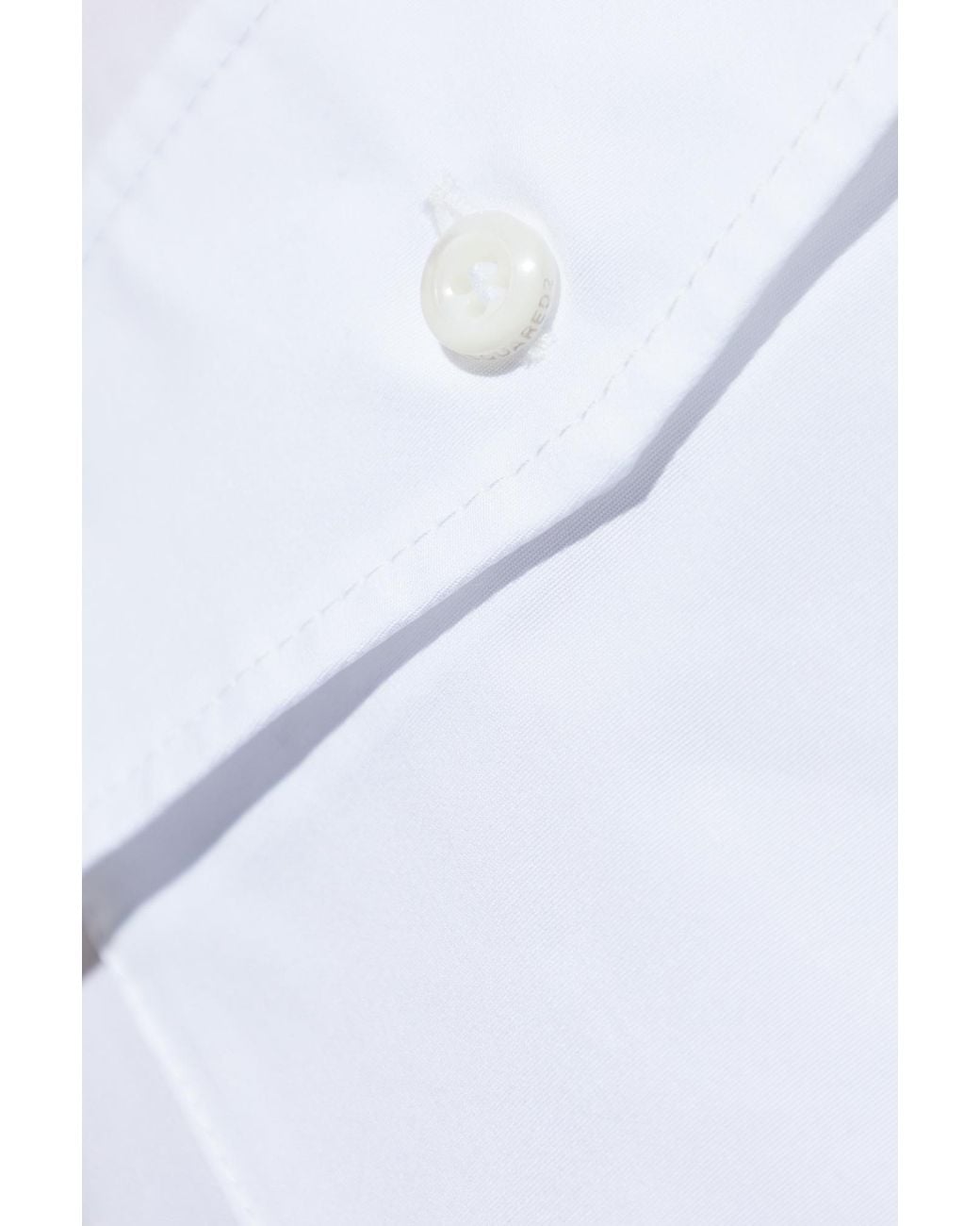DSquared² White Shirt With Pockets for men