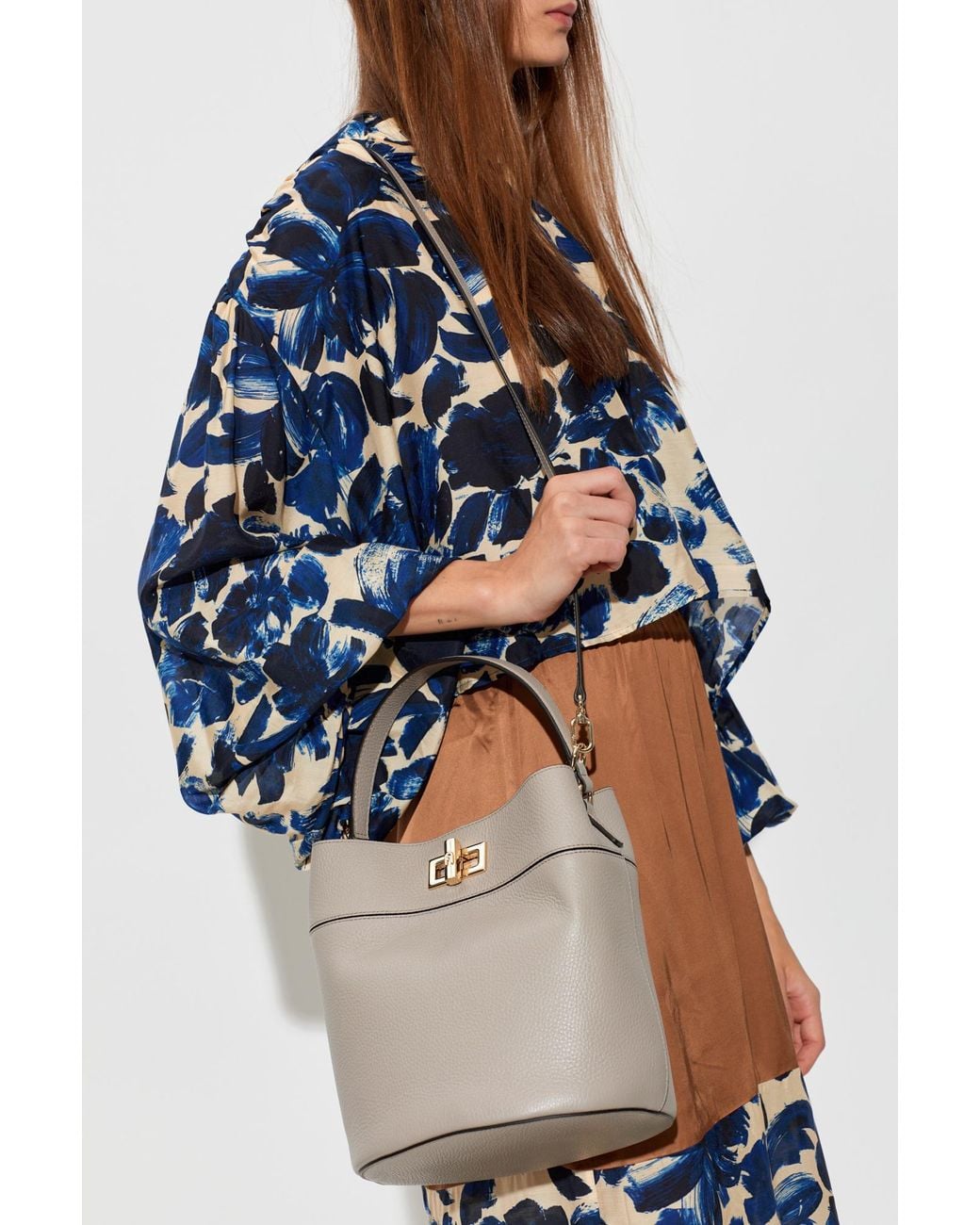 Furla Blue 'Amelia Medium' Bag
