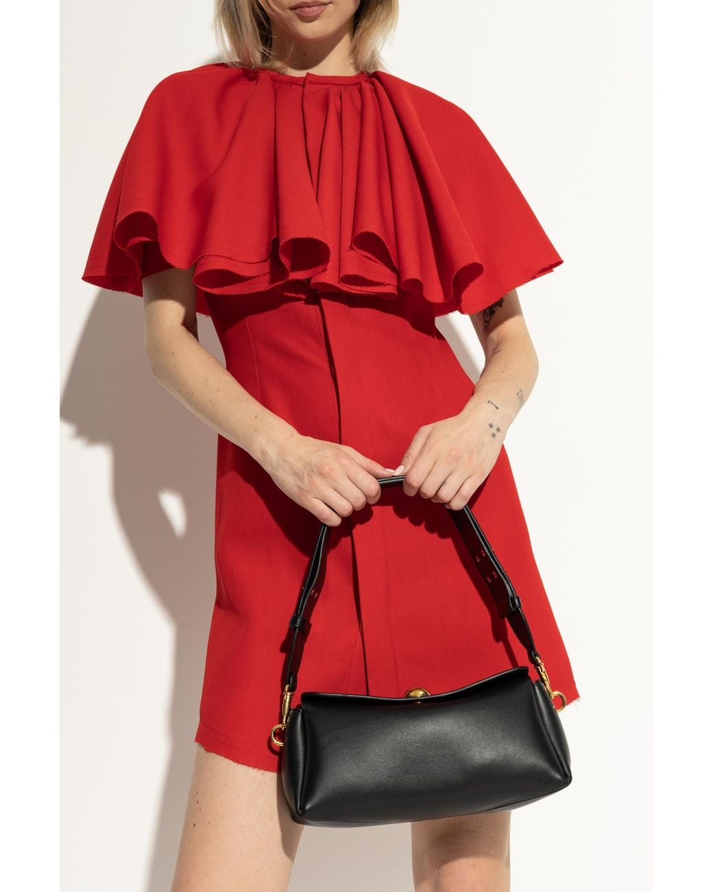 AMI Black Shoulder Bag
