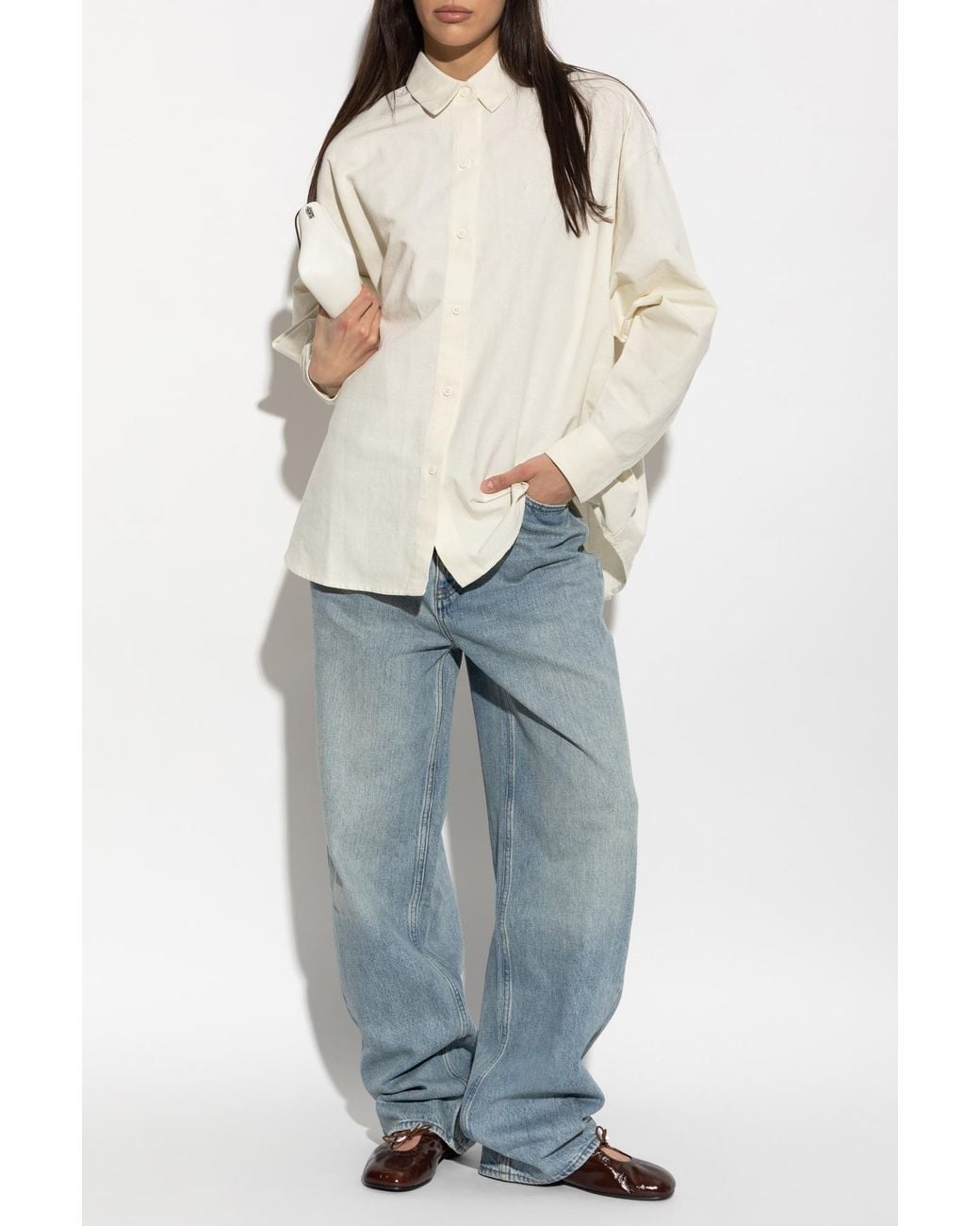 Fear Of God White Oversize Shirt
