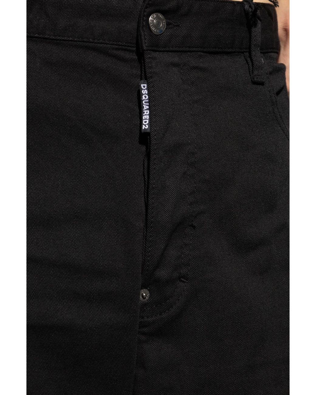 DSquared² Black Jeans 'Loose' for men