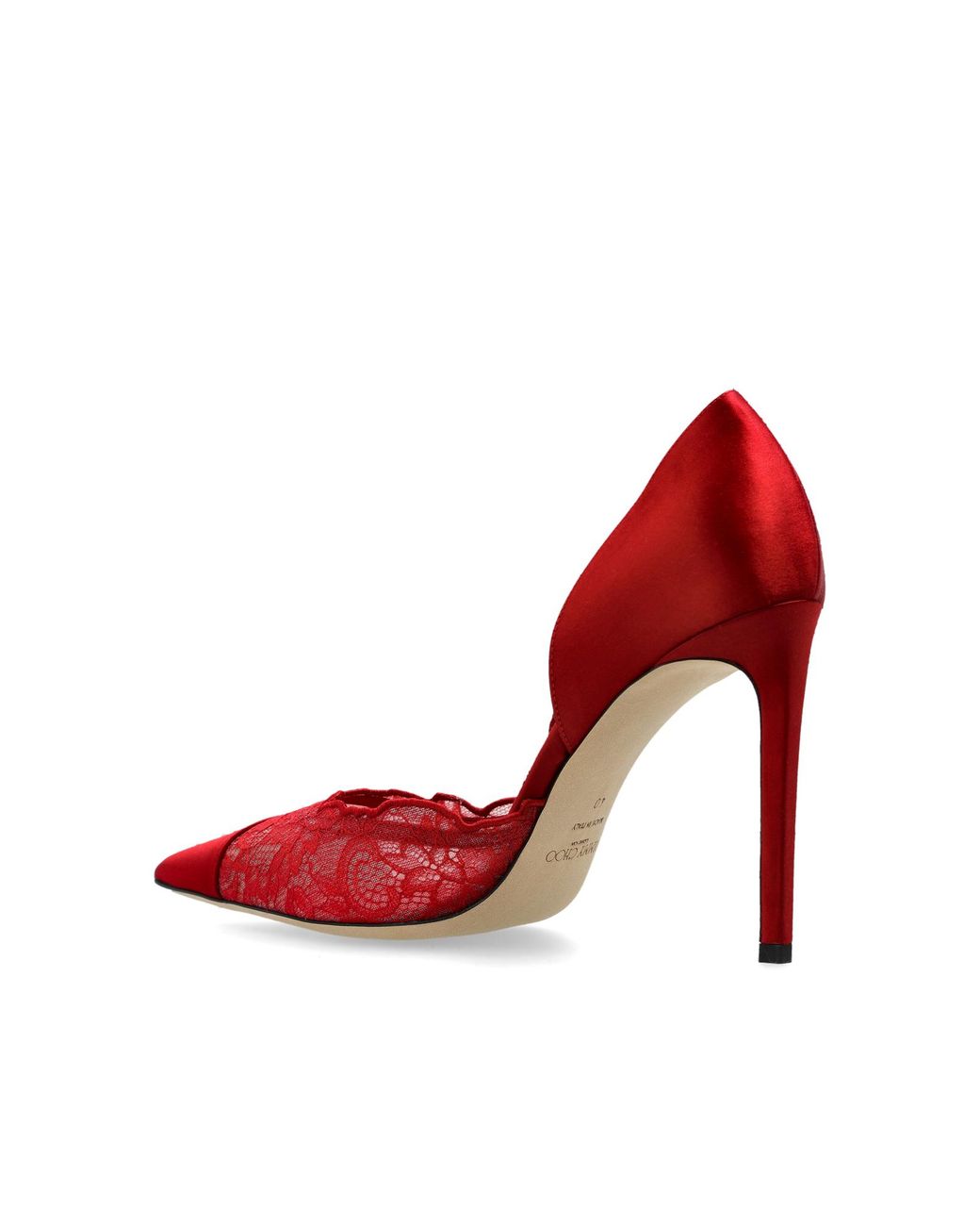 Jimmy Choo 'Brigitte' Pumps in Red | Lyst
