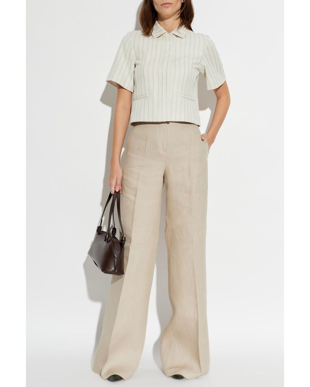 Max Mara White Shirt "Angio"