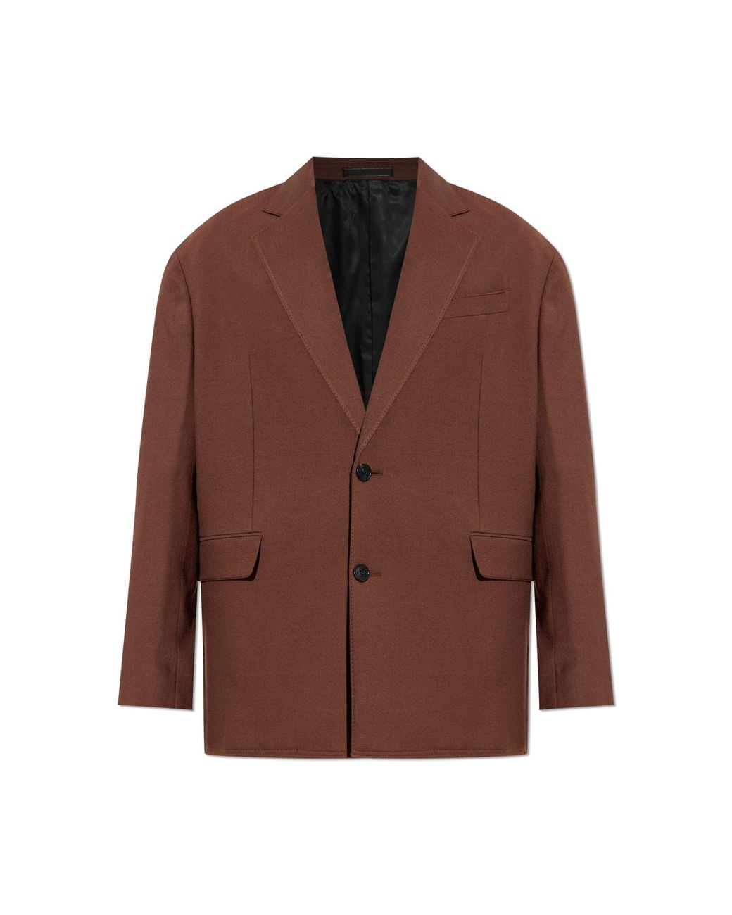 Lanvin Brown Wool Blazer for men
