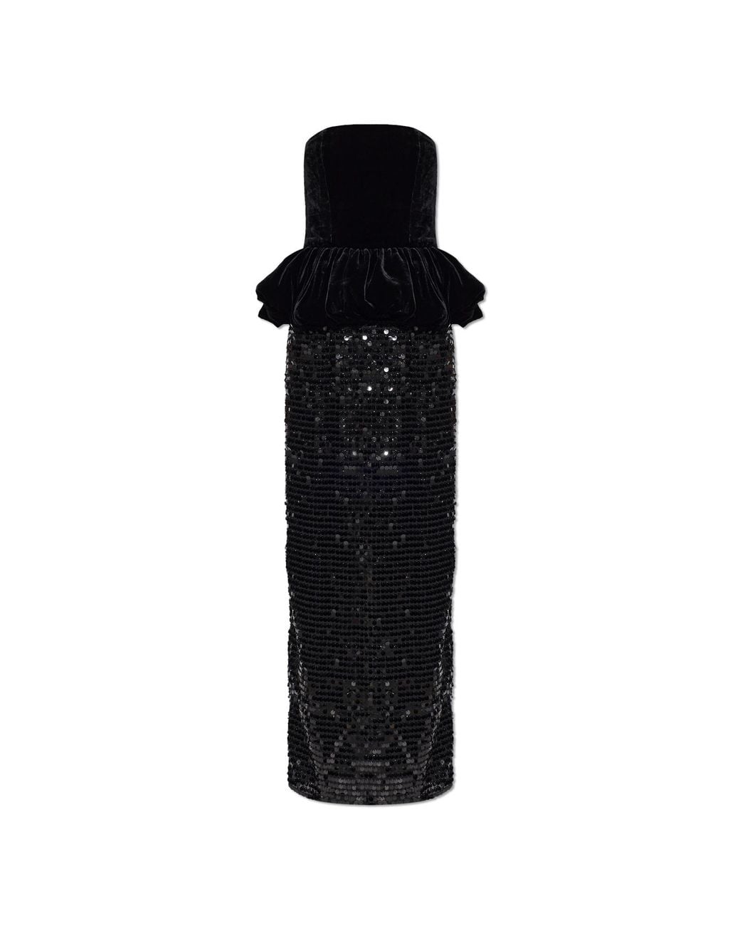 ROTATE BIRGER CHRISTENSEN Black Sequin Dress