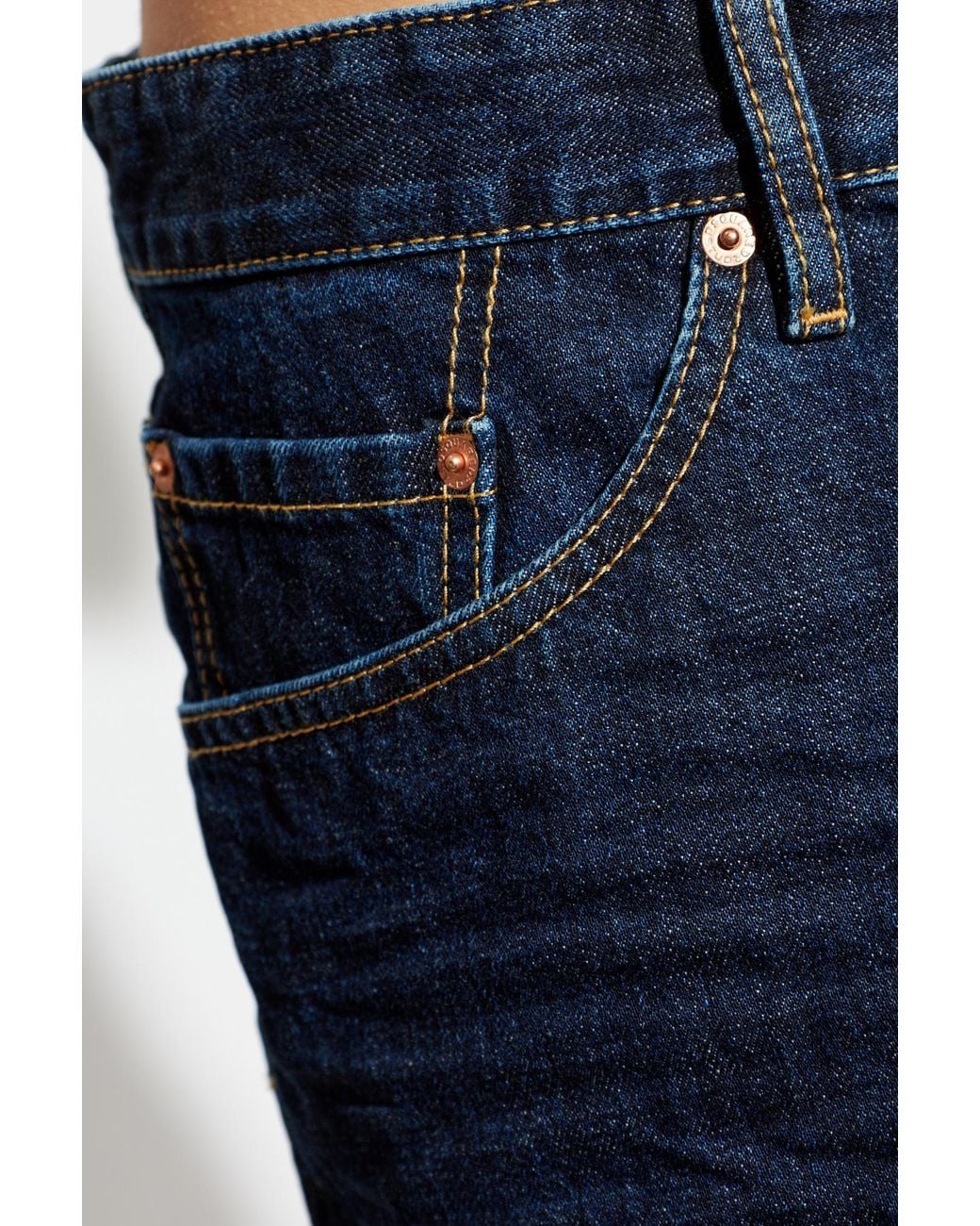 DSquared² Blue "Bro" Denim Shorts for men