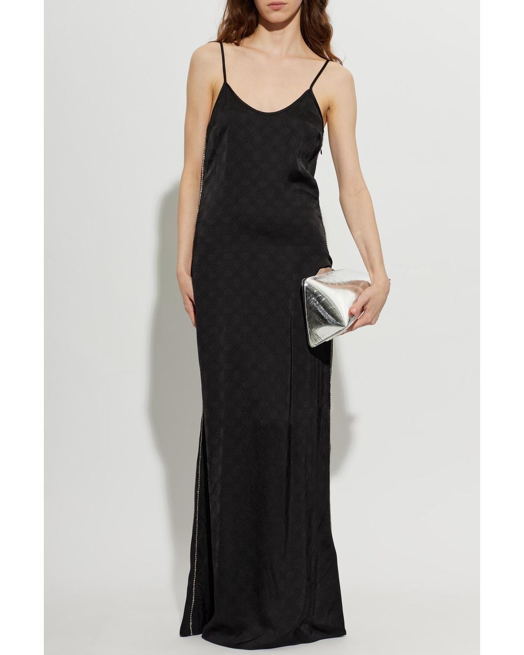 Off-White c/o Virgil Abloh Black Jacquard Dress