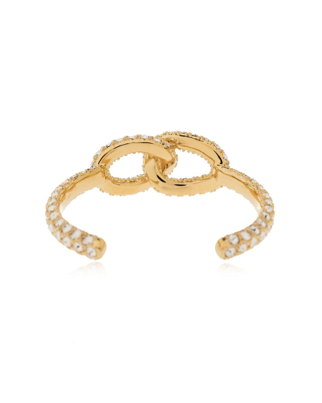 Isabel Marant White Bracelet With Crystals