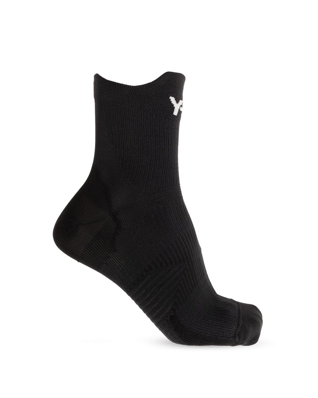 Y-3 Black Socks With Logo for men