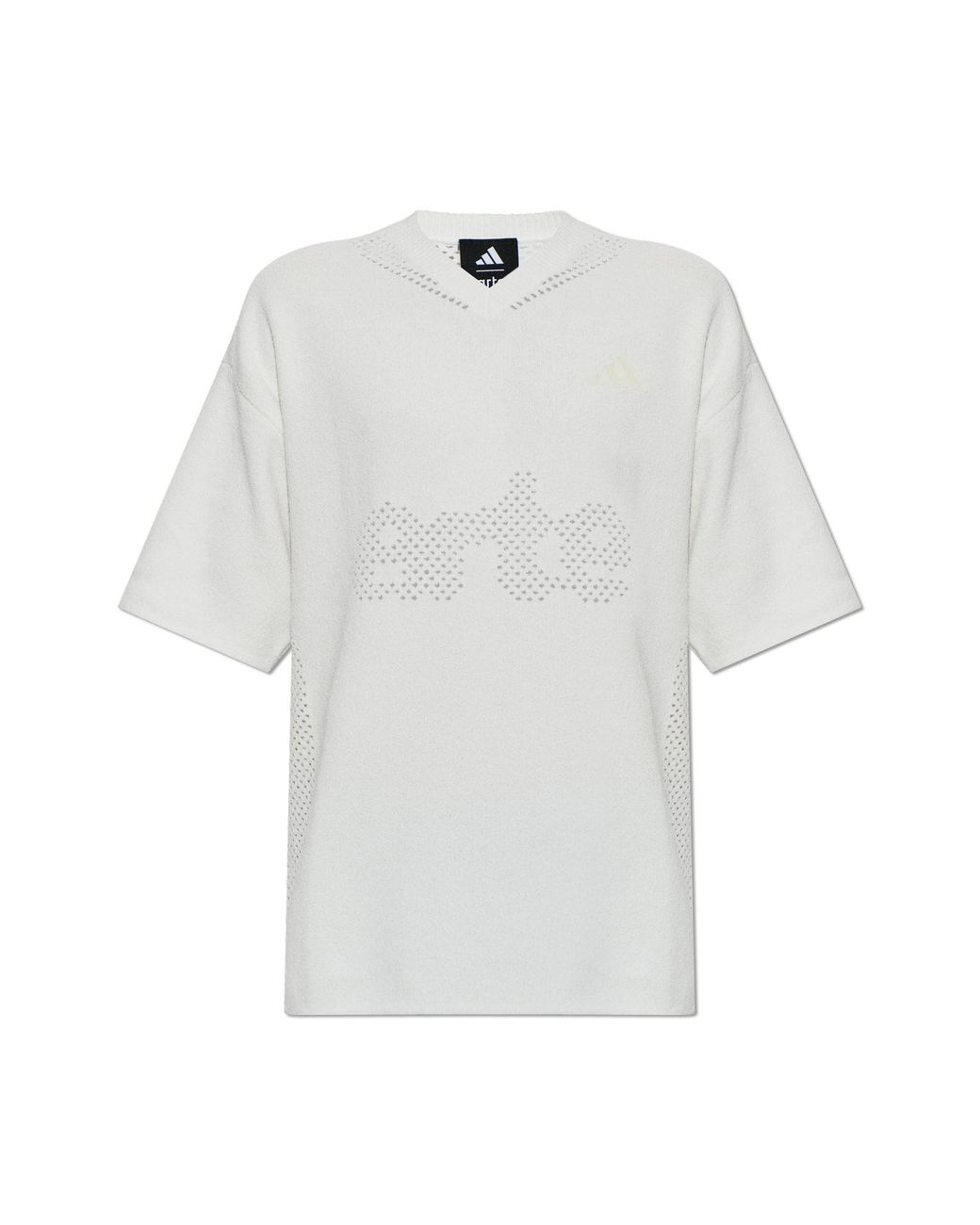 Adidas Originals White Adidas X Arte Antwerp Oversized T-Shirt for men