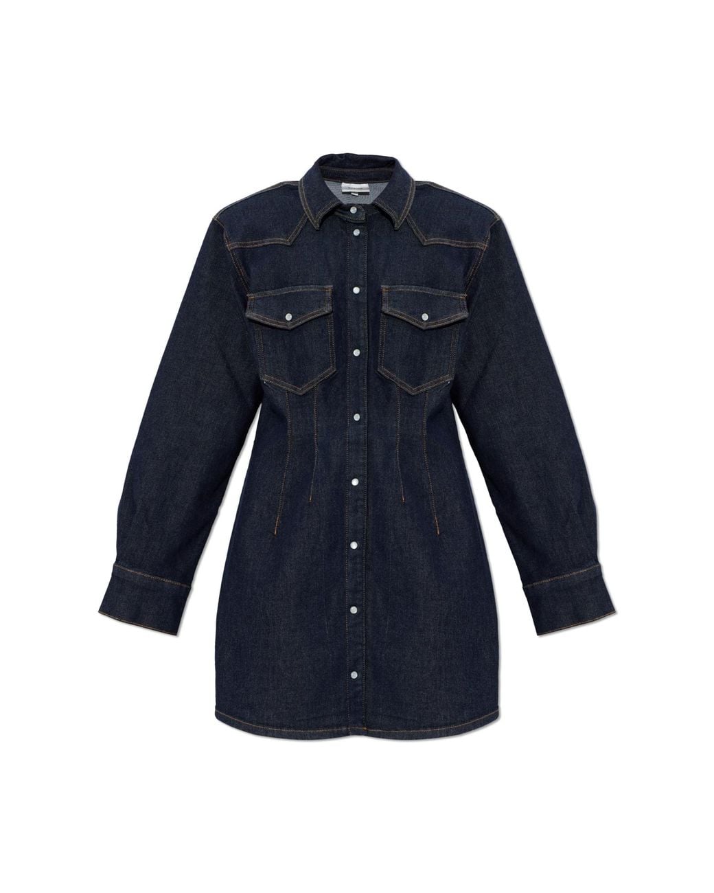 Gestuz Blue 'Gzmae' Denim Dress