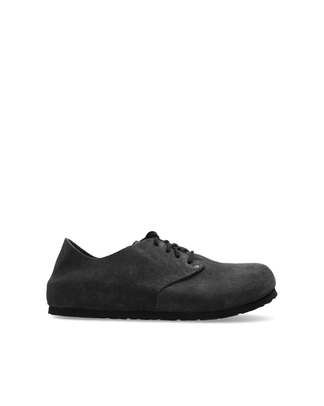 Birkenstock Black 'Maine' Leather Shoes for men