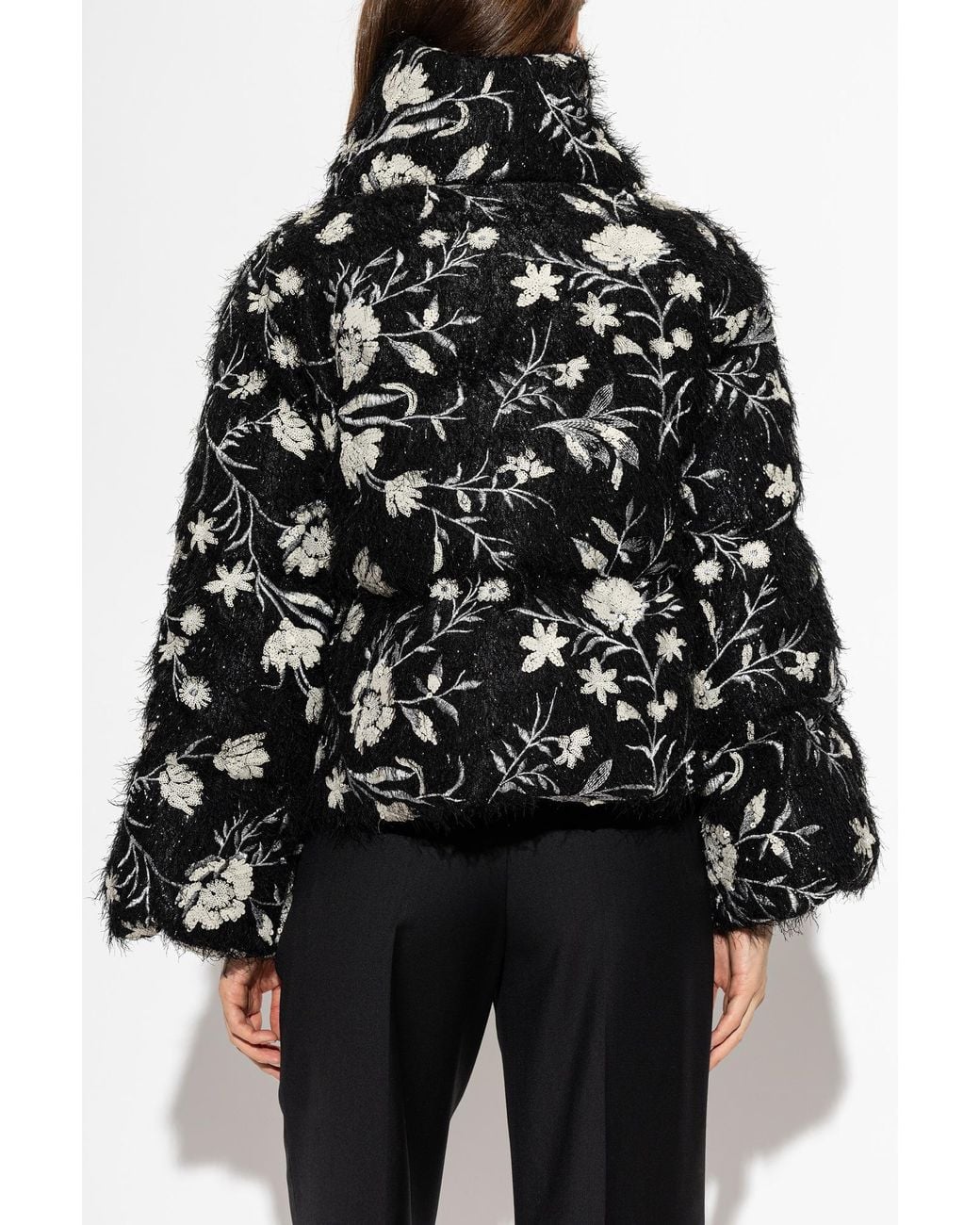 Moncler Black 'Perroquet' Down Jacket