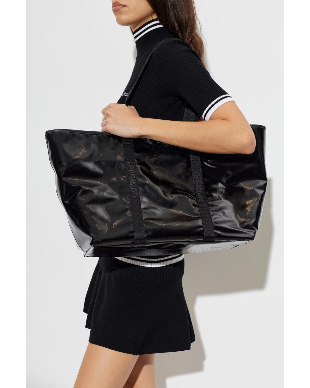 Off-White c/o Virgil Abloh Black 'Jitney' Tote Bag