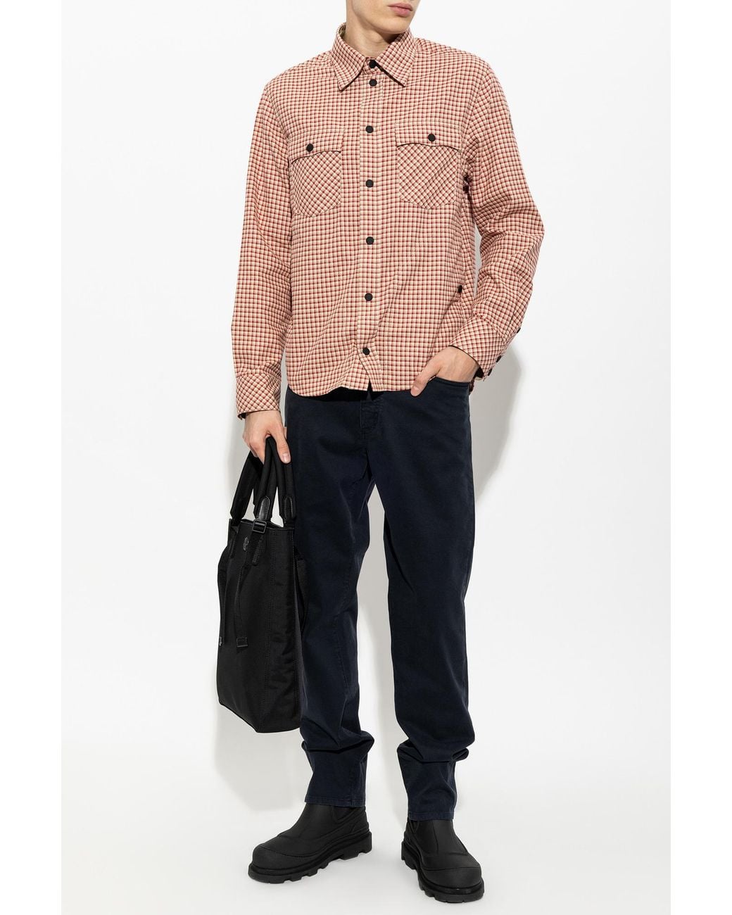 Moncler Blue Straight-Leg Jeans for men