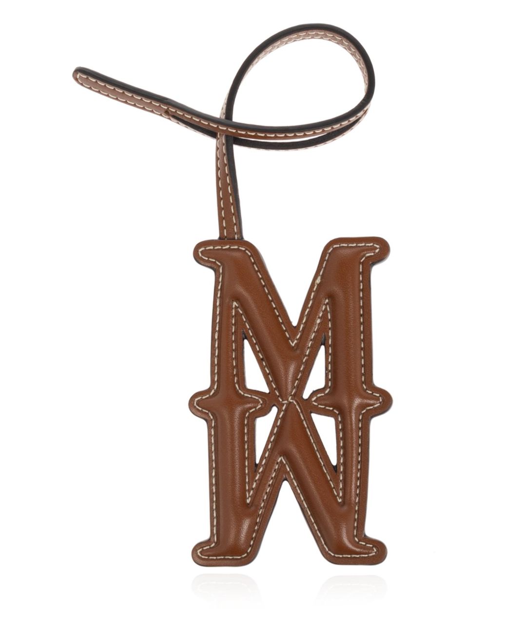 Max Mara Brown Pendant With Logo