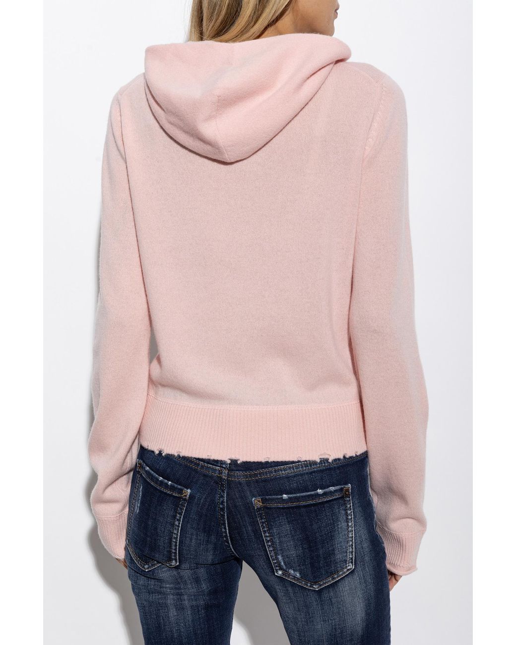DSquared² Blue Hooded Sweater