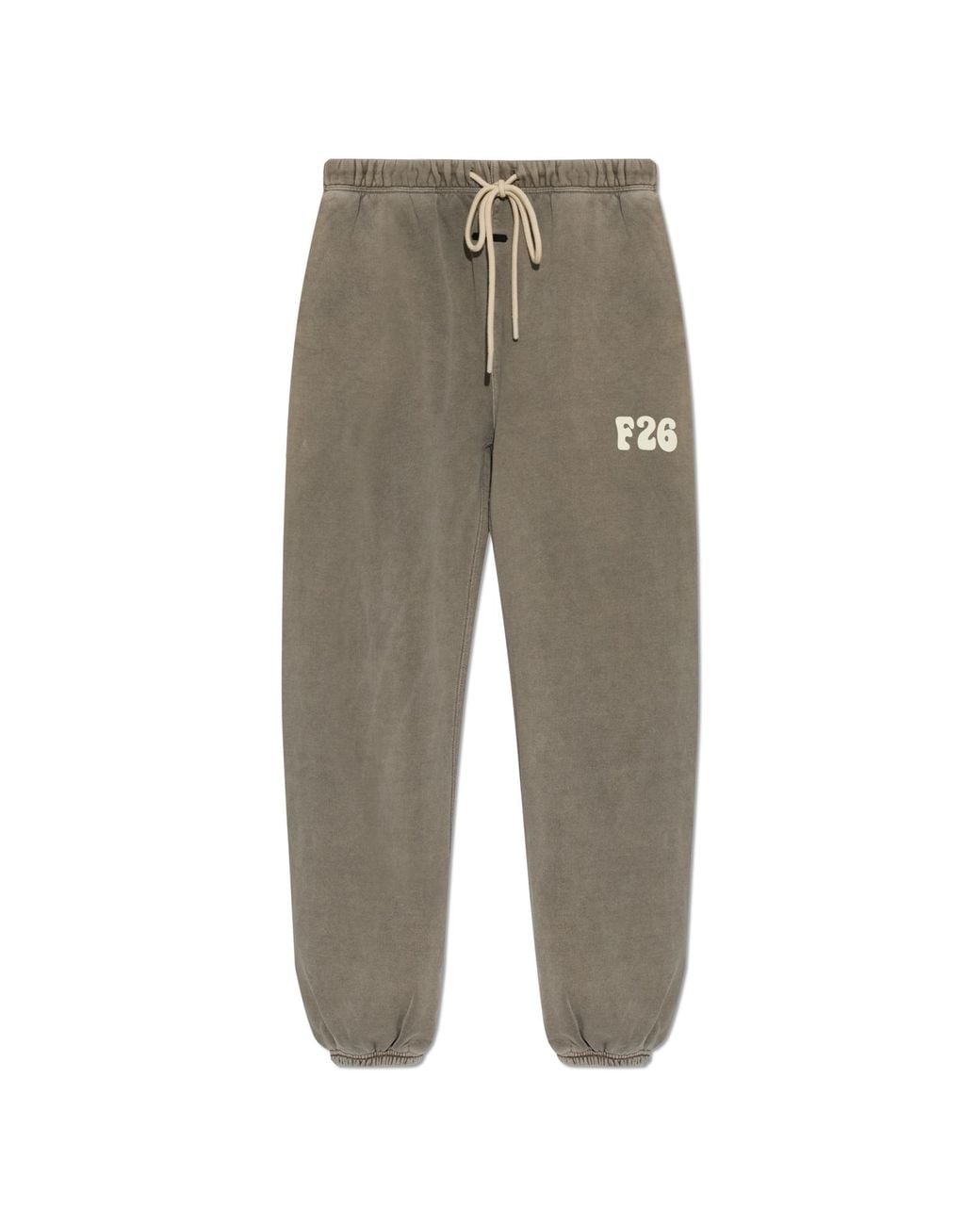 Fear Of God Gray Straight-Leg Sweatpants