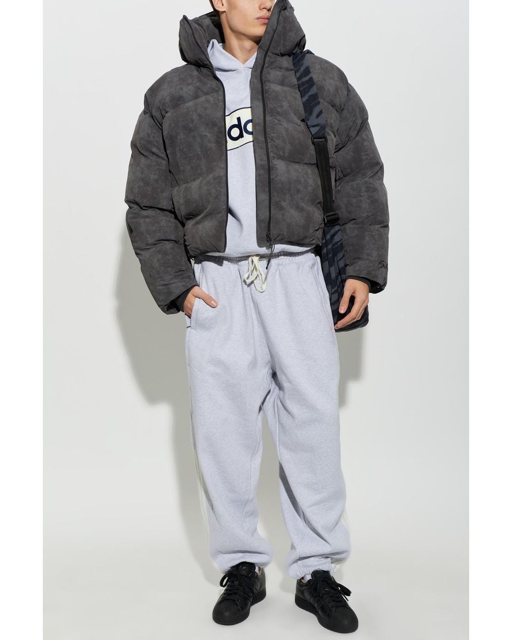 Adidas Originals Gray Adidas X Tyrrell Winston Jacket for men