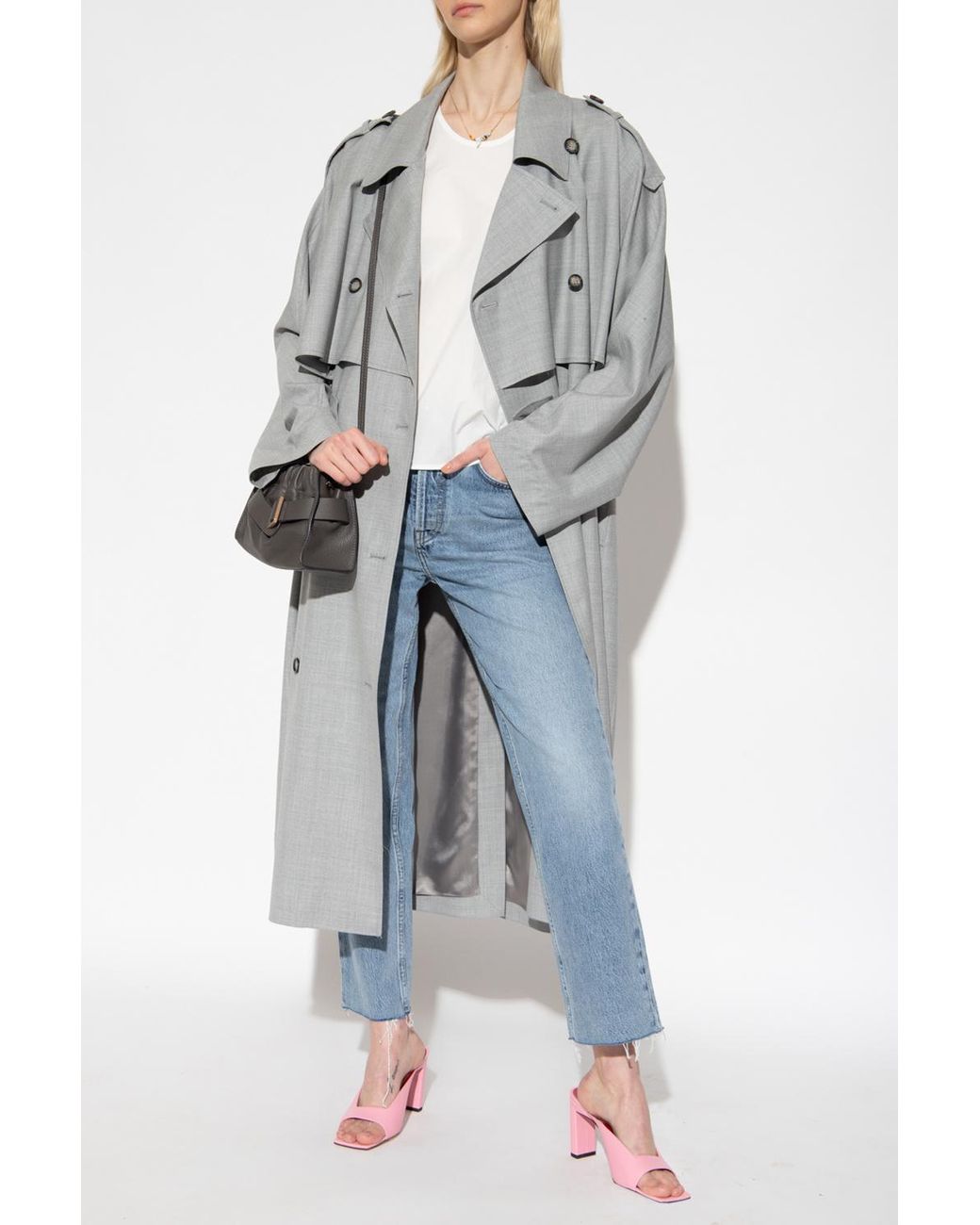 toteme grey coat