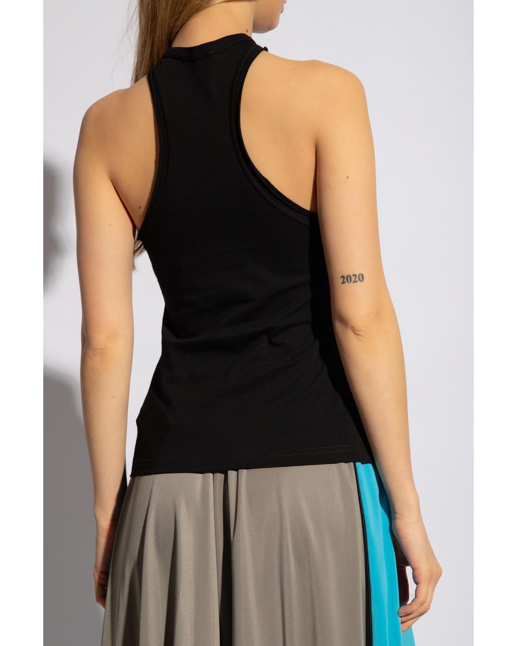 DIESEL 'T-Zelie' Tank Top in Black | Lyst