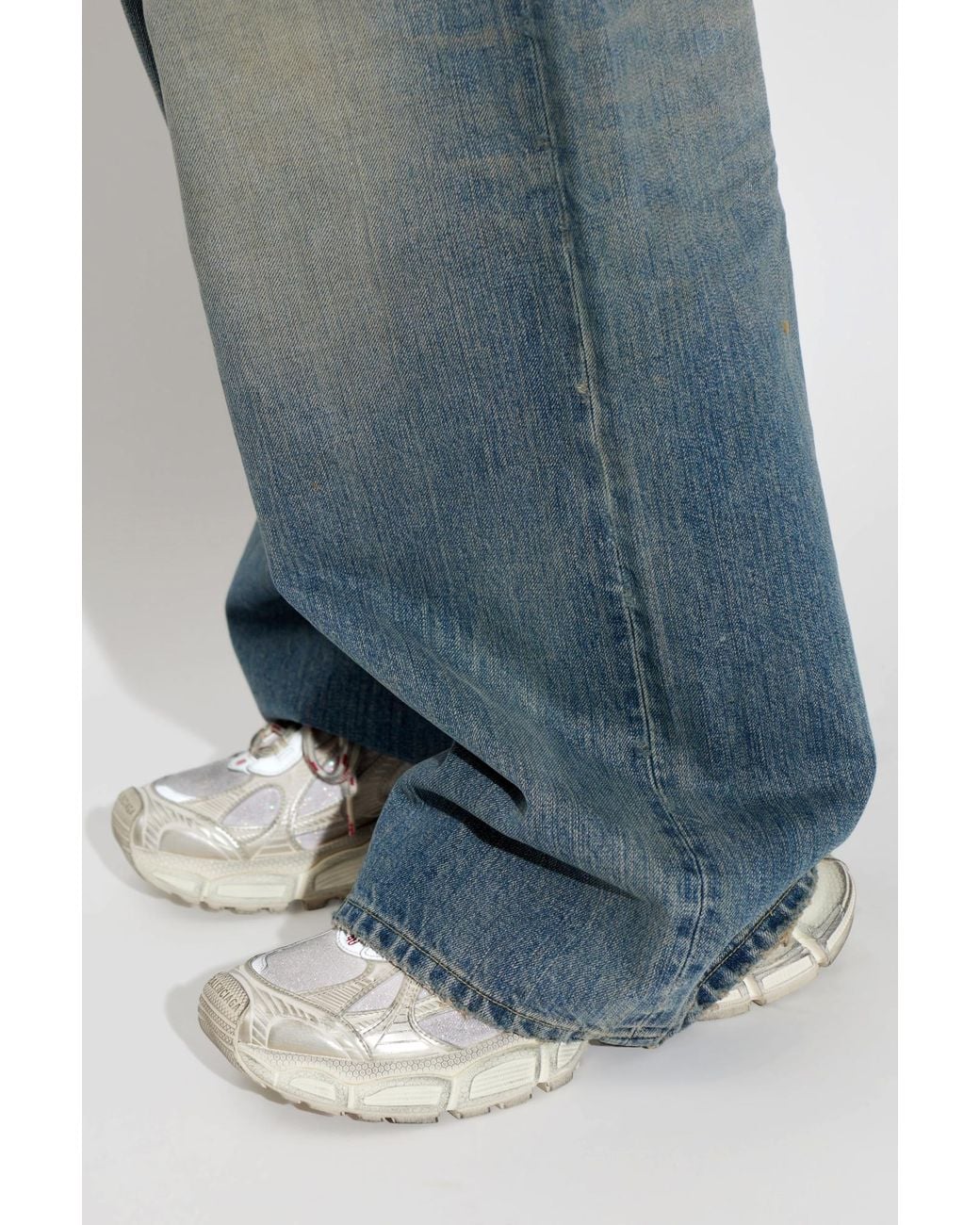 Balenciaga White '3Xl' Sports Shoes