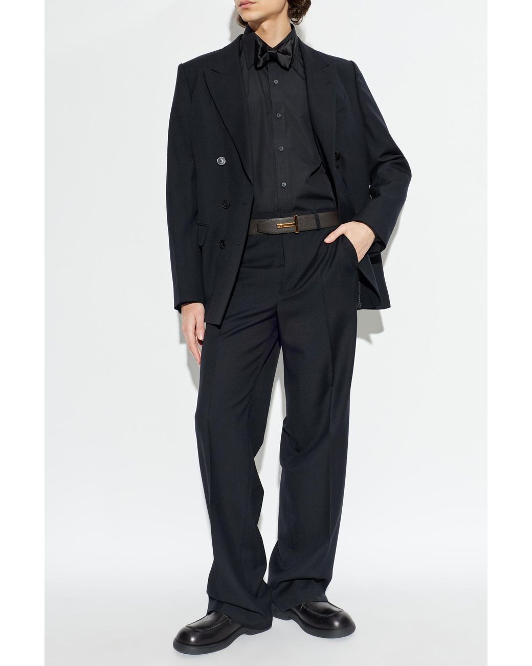 Tom Ford Blue Cotton Shirt for men