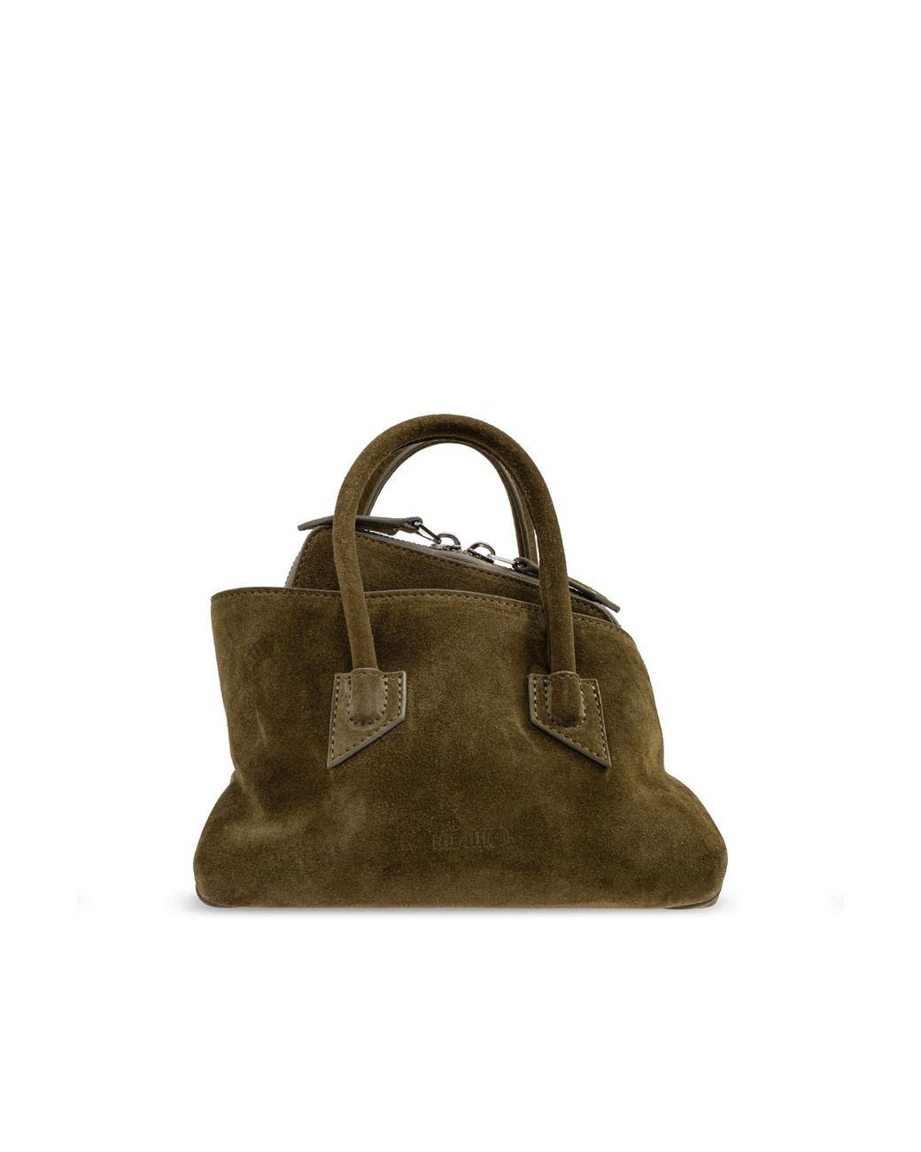 The Attico Green Handbag 'La Passeggiata Mini'