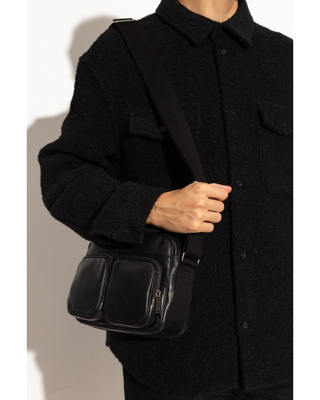 Saint Laurent Men's Tote Bag Large Black