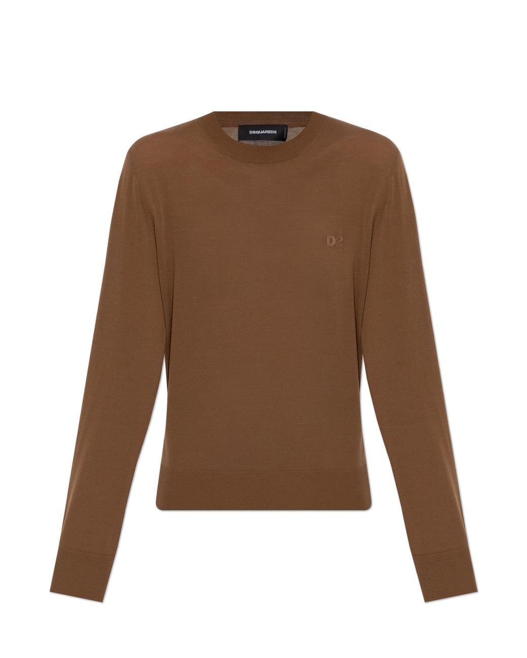 DSquared² Blue Wool Sweater