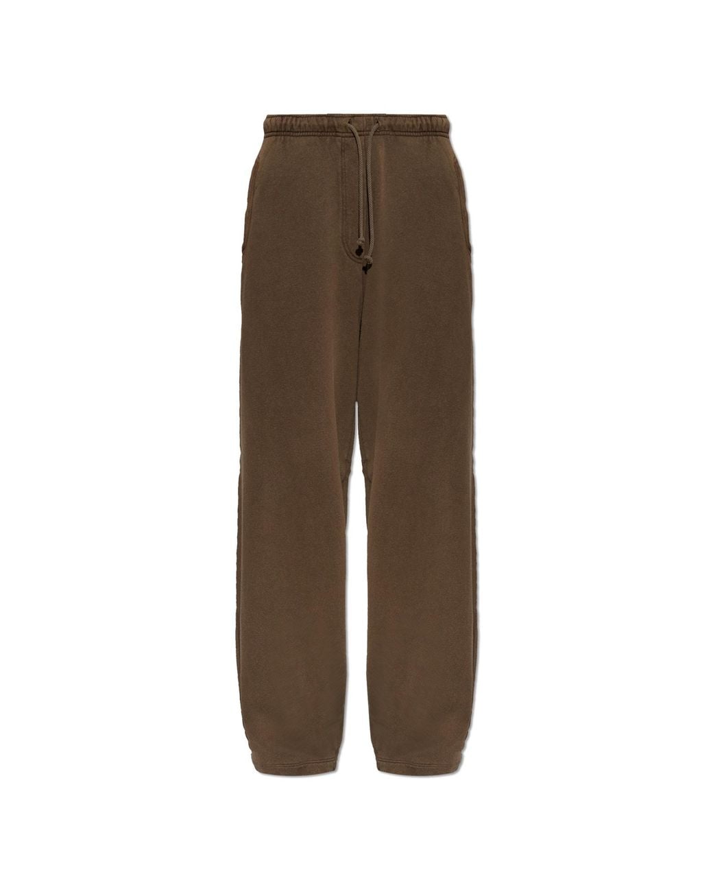 American Vintage Brown Straight-Leg Sweatpants