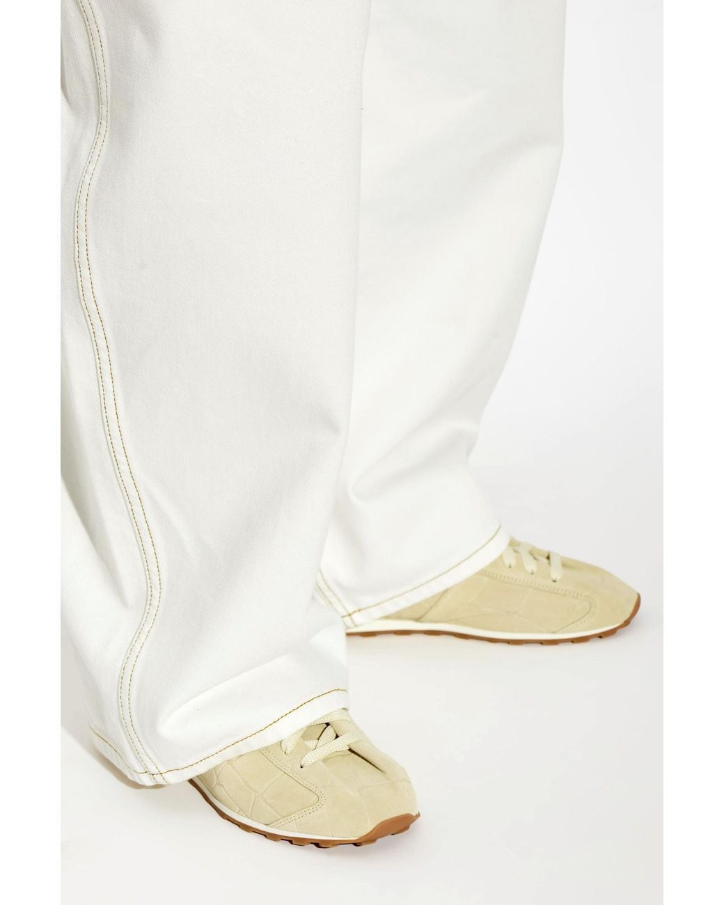 Jacquemus White 'Tennis' Sports Shoes