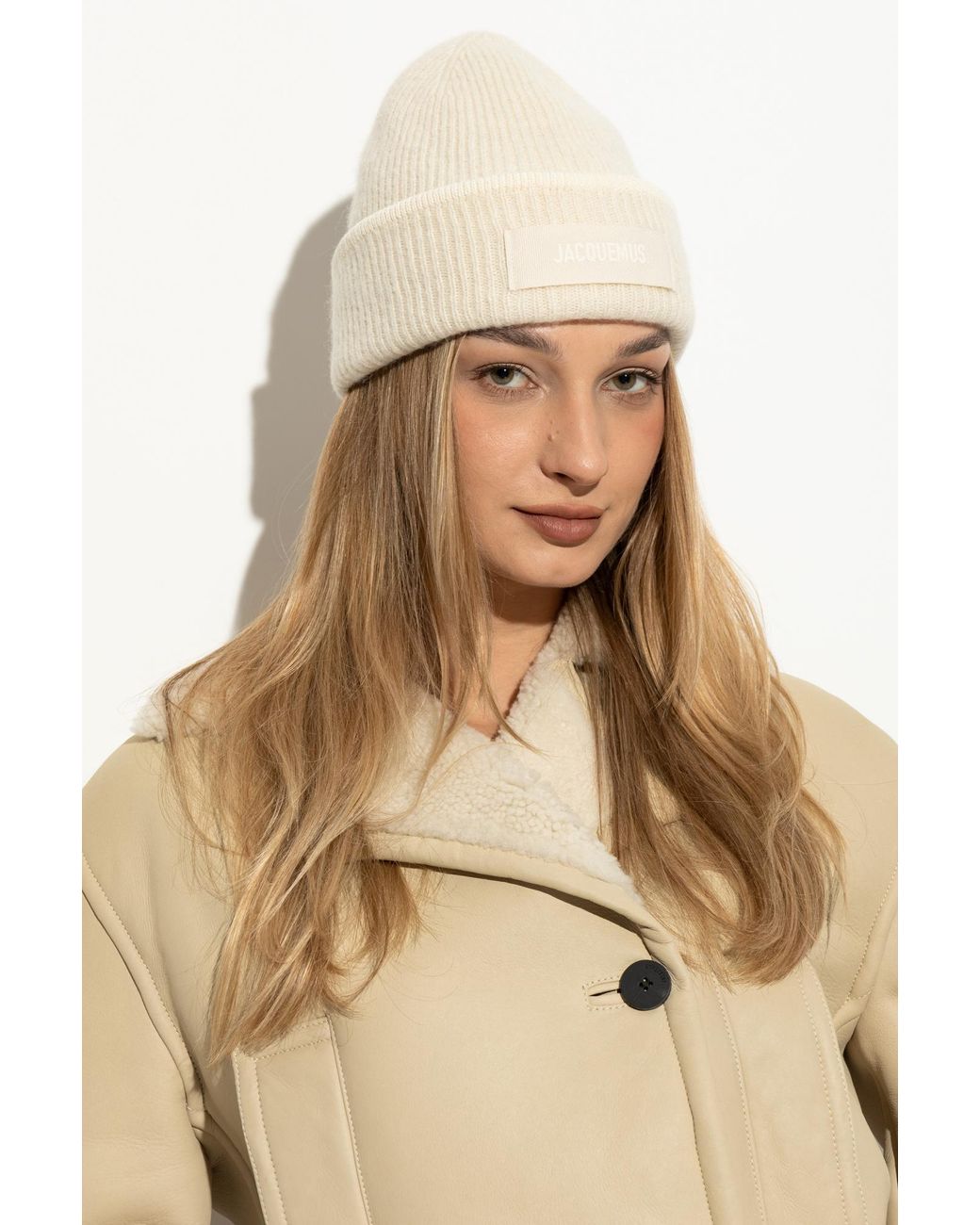 Jacquemus Natural Cap With Logo