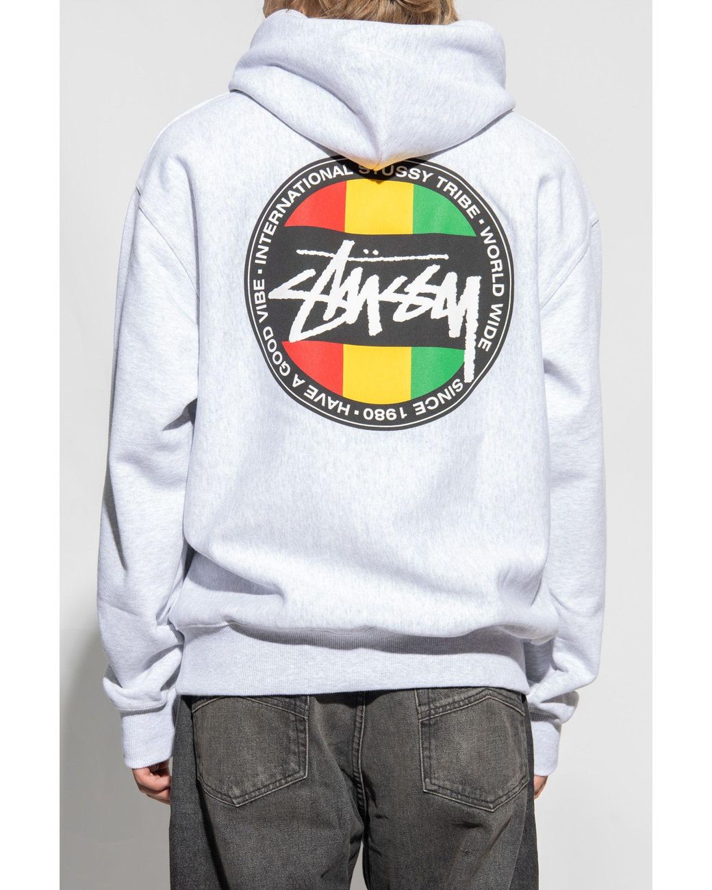 STUSSY 古着　ロゴパーカーtussy （HAVE A GOOD VIBE） Stussy Hoodie With Logo in White | Lyst