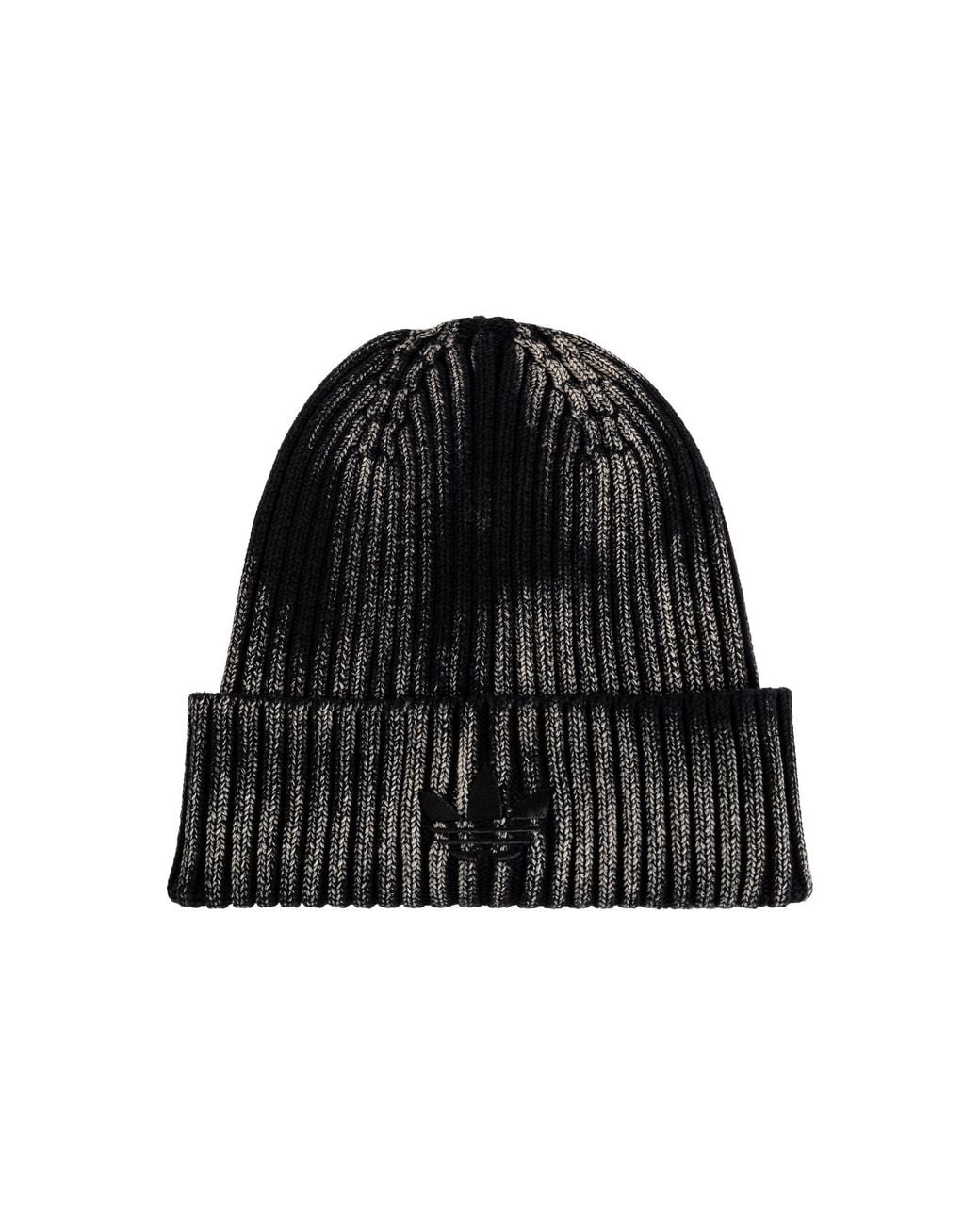 adidas Originals Logo Beanie Hat in Black | Lyst UK