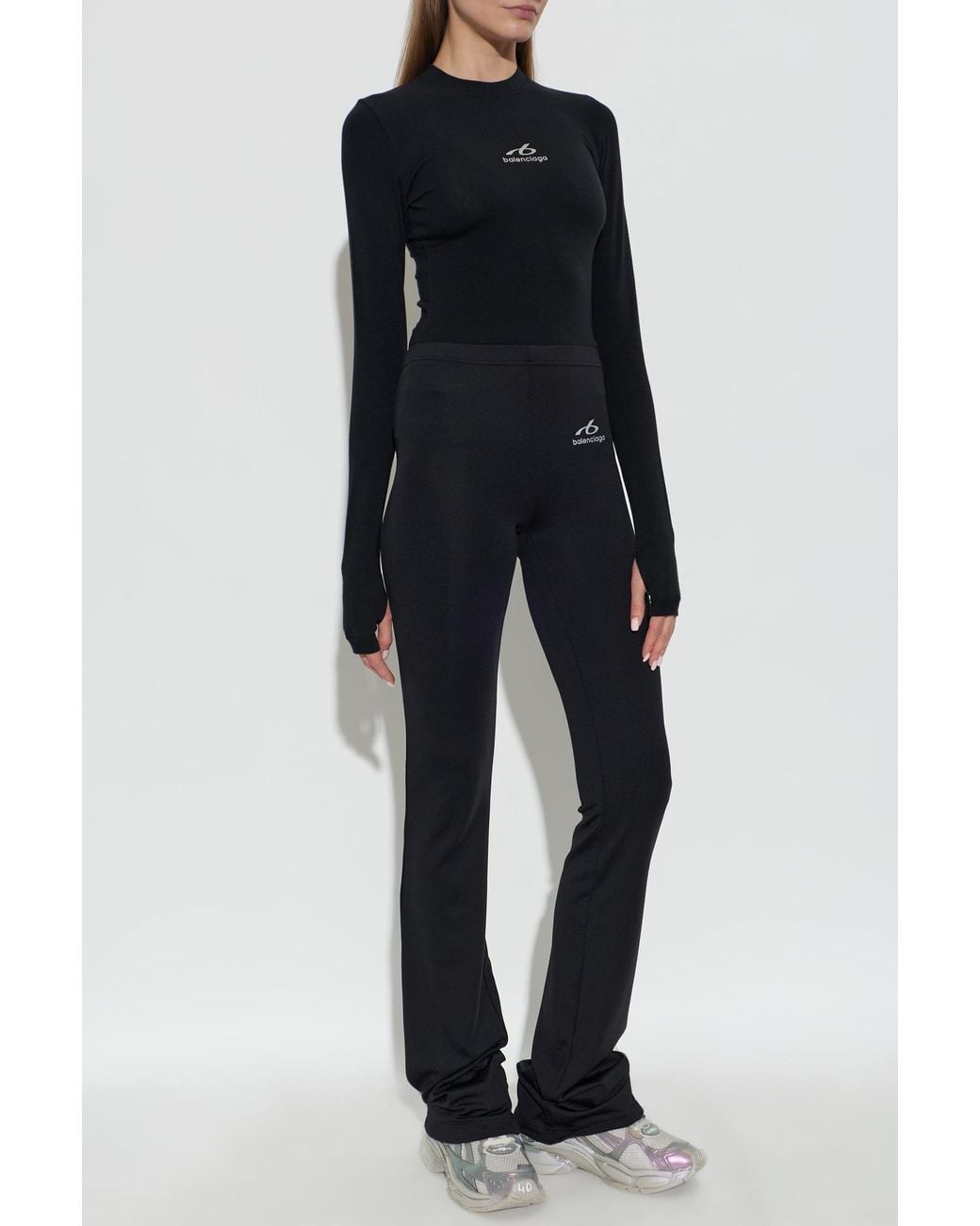 Balenciaga Black 'Skiwear' Leggings