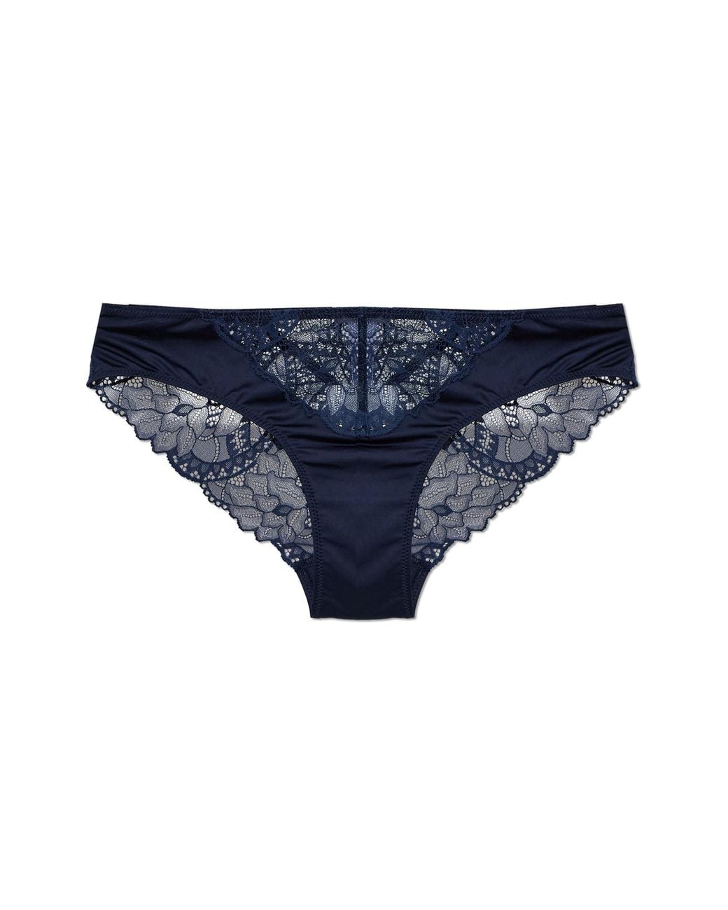 Hanro Blue Lace Bra From The 'Azella' Line