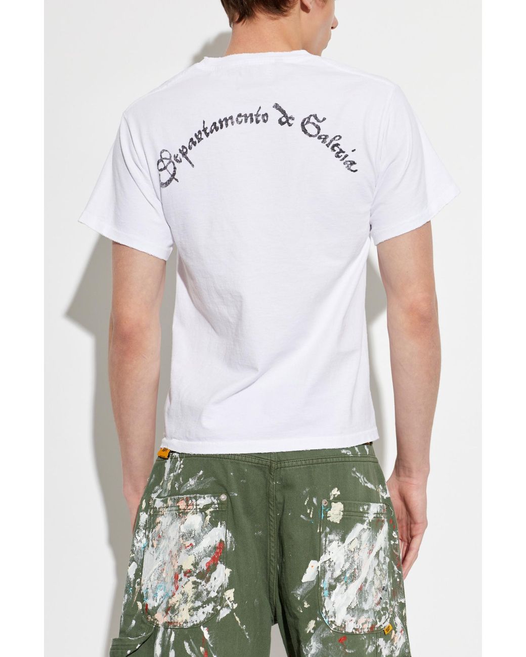 GALLERY DEPT. White T-Shirt With Print for men