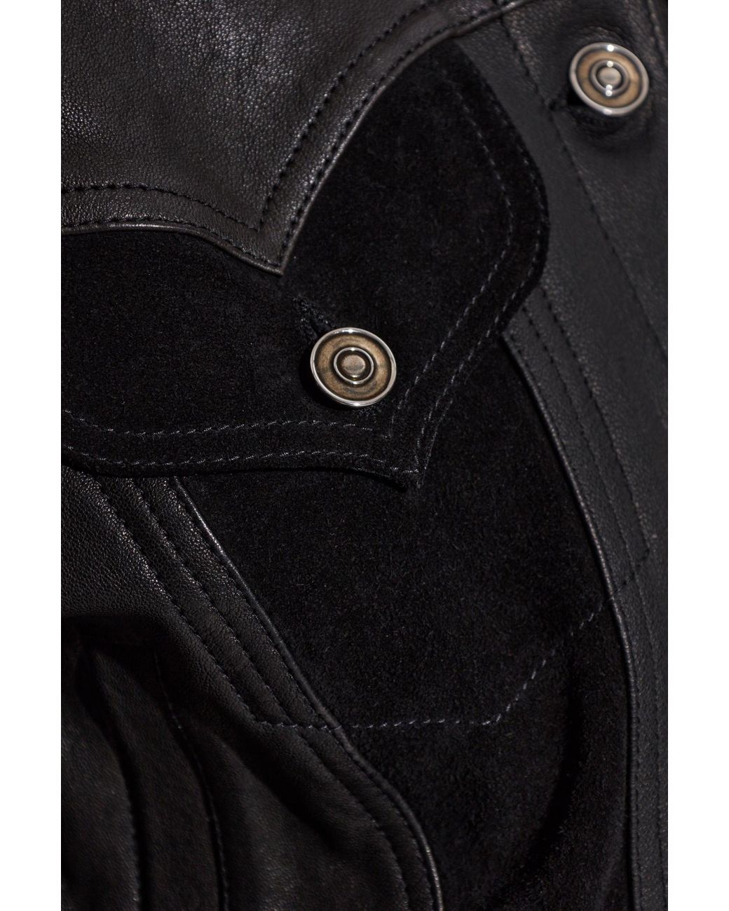 Versace Black Leather Jacket