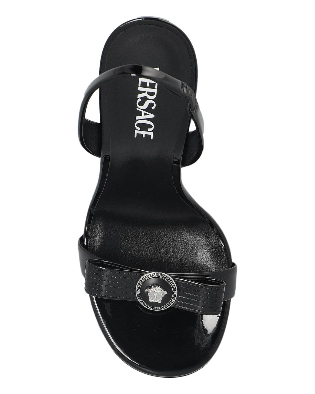 Versace Blue High Heel Sandals