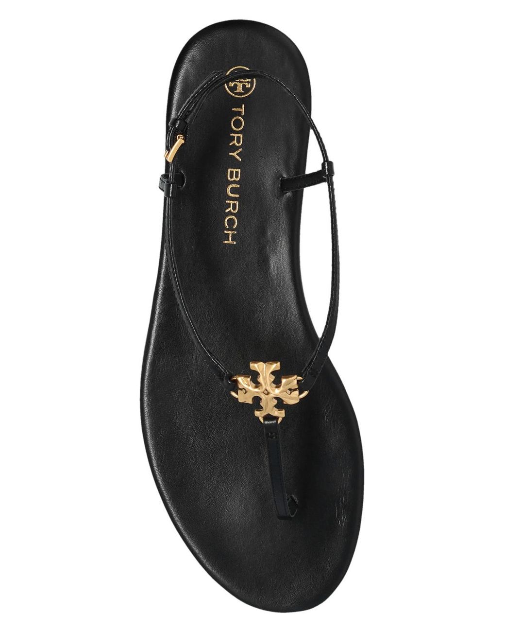 Tory Burch 'capri' Sandals in Black | Lyst