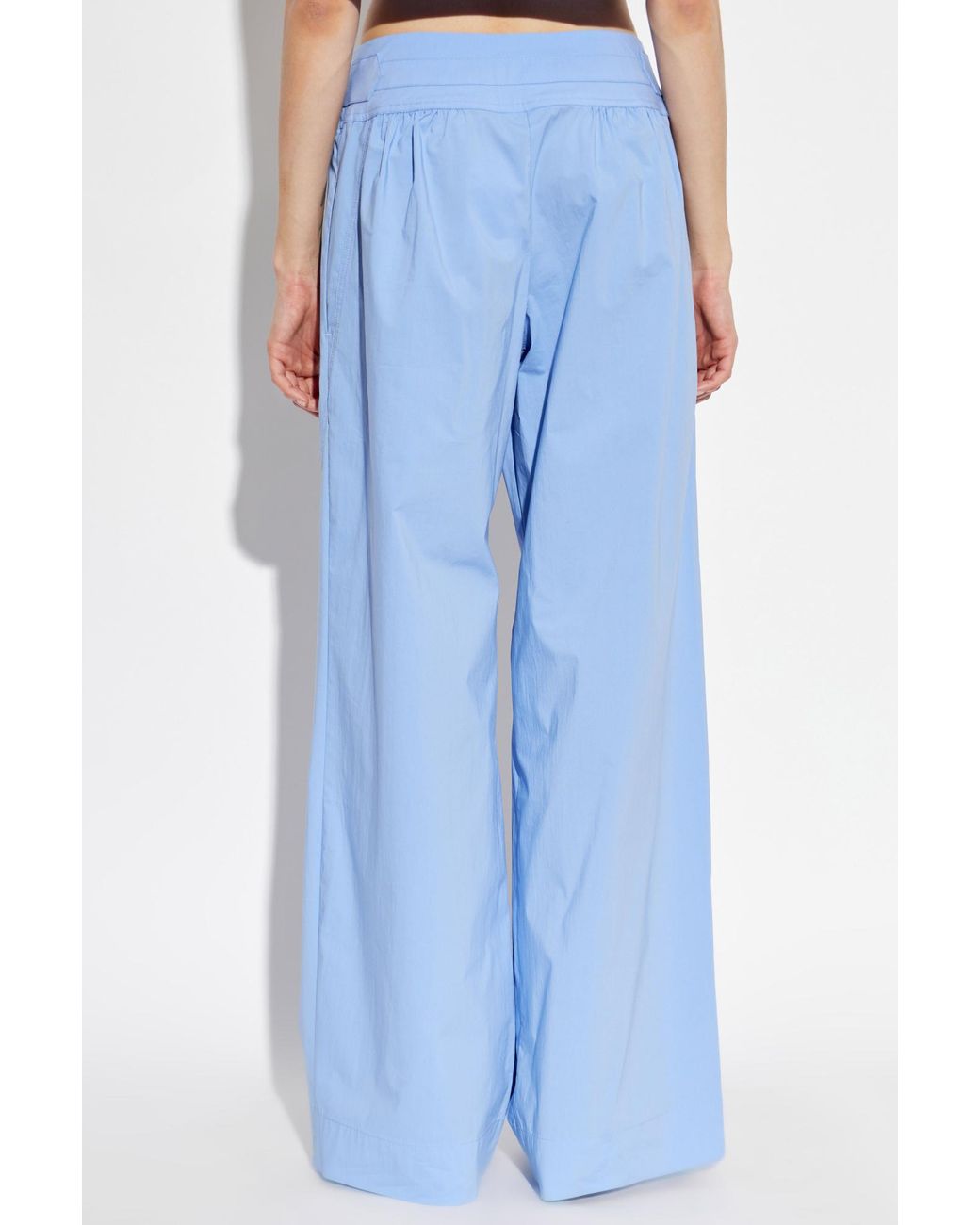 IRO Blue Trousers 'Nadam'