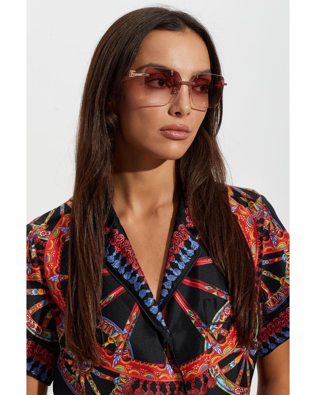 Dolce & Gabbana Pink Sunglasses
