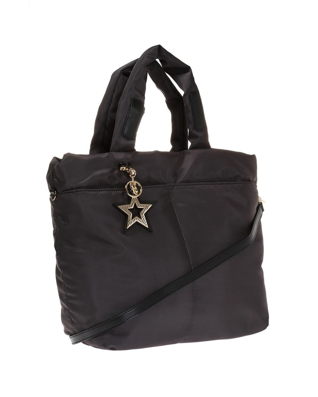 Key Signature Shape See By Chloé 'Joy Rider' Shoulder Bag With Key Ring in Gray | Lyst