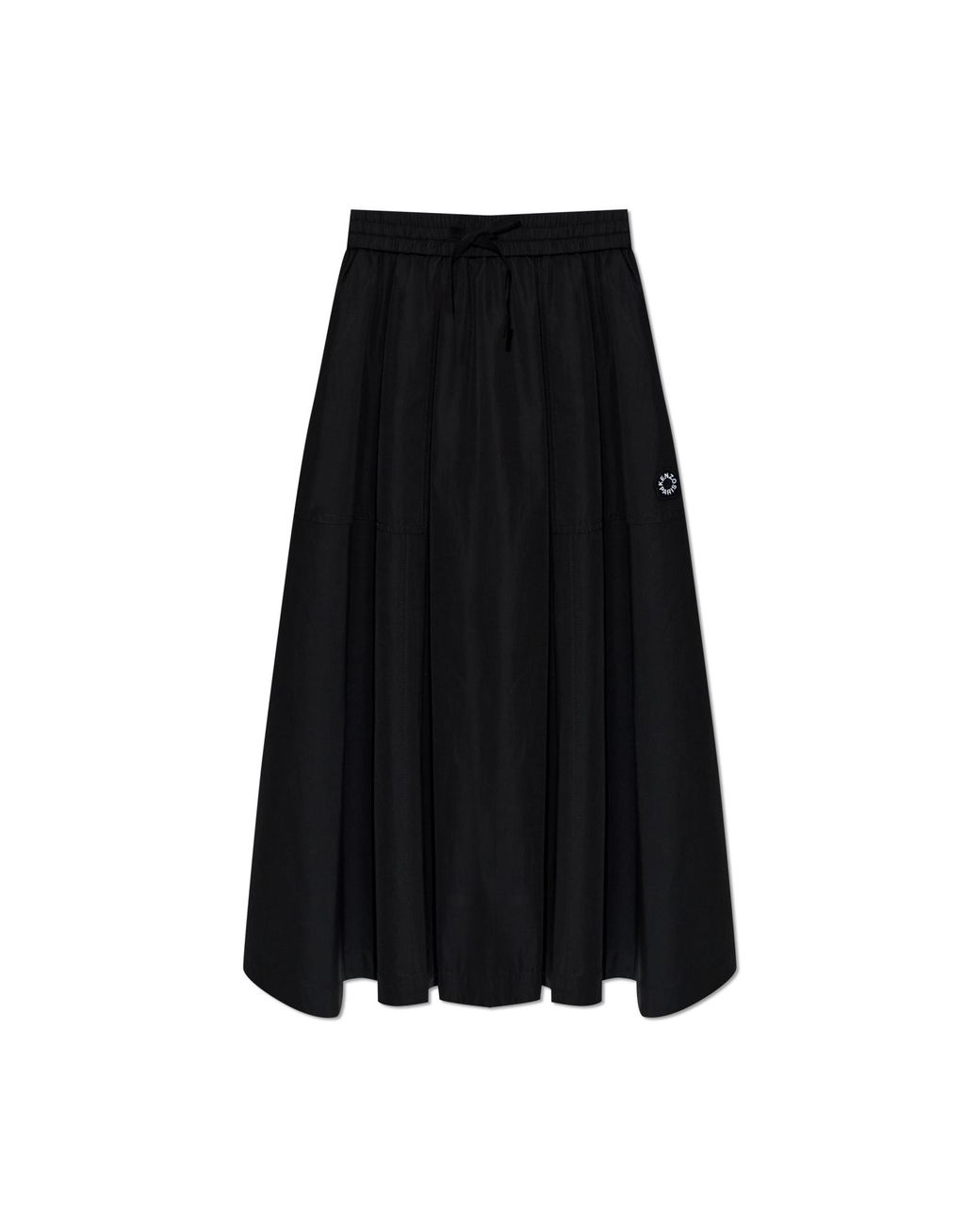KENZO Black Skirt With Logo